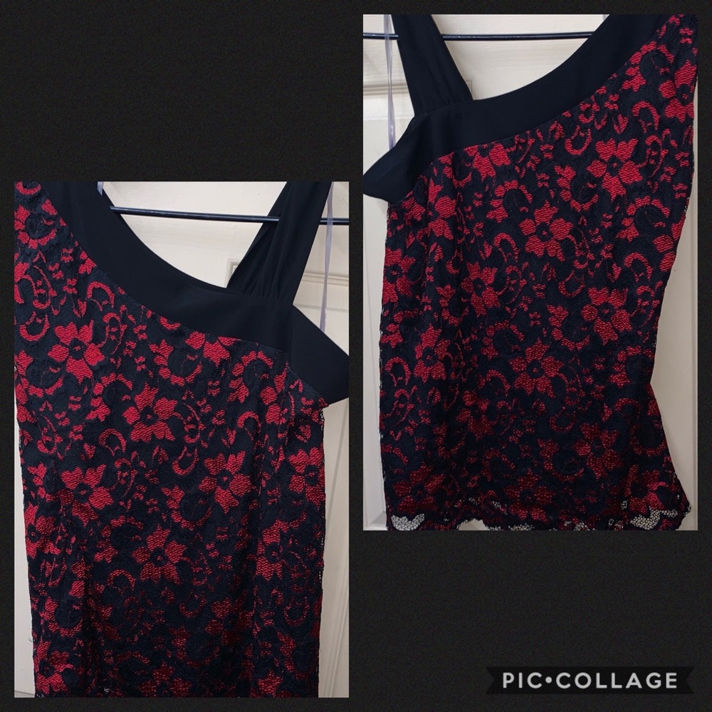 One shoulder strap blouse